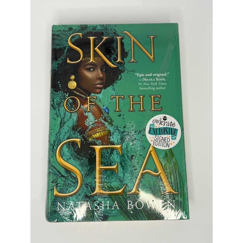 Skin of the Sea Natasha Bowen OwlCrate Exclusive Signed Edition Hardcover New